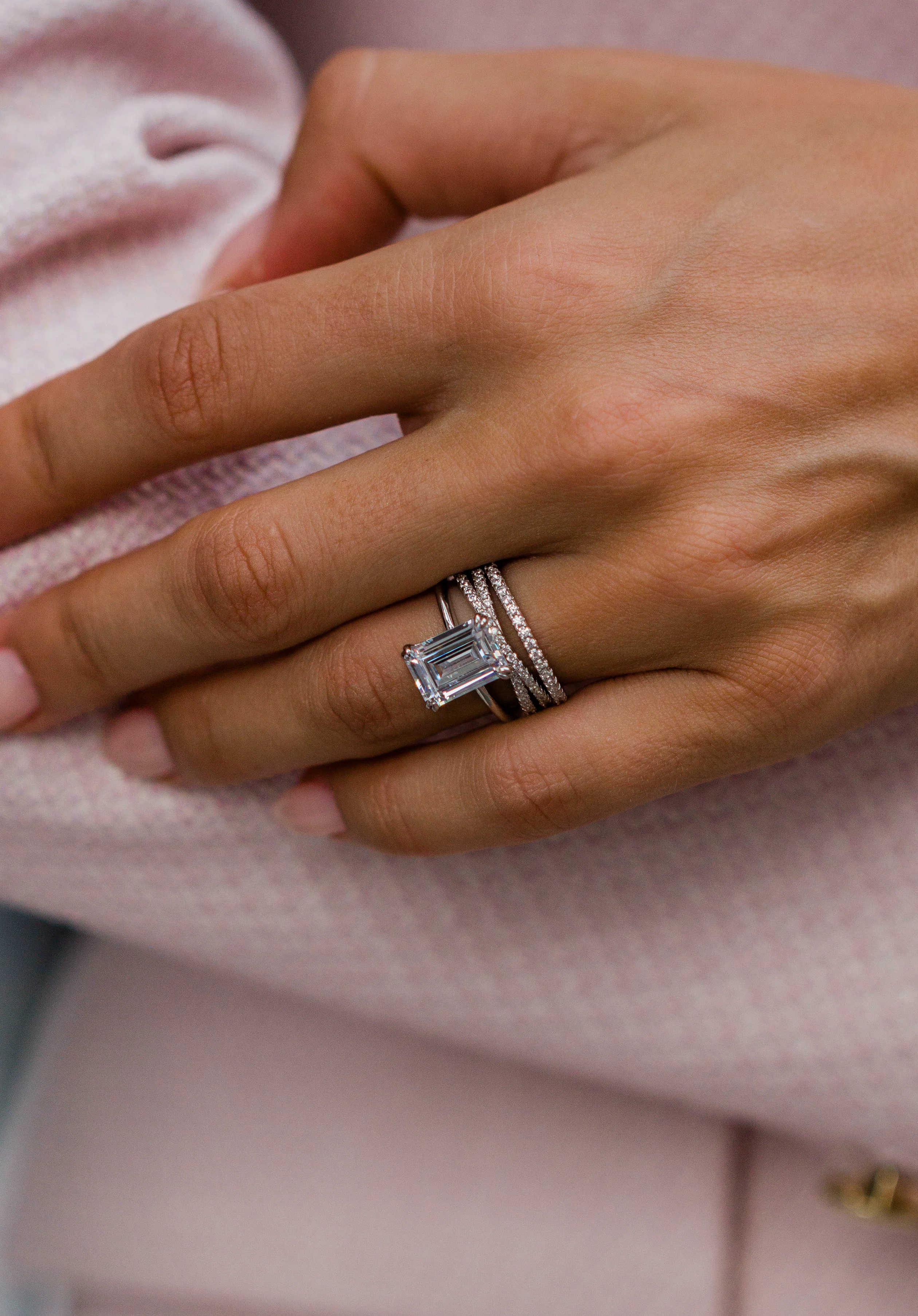 The Tatum Ring (3.5 Carat, Emerald Cut) - Image 10