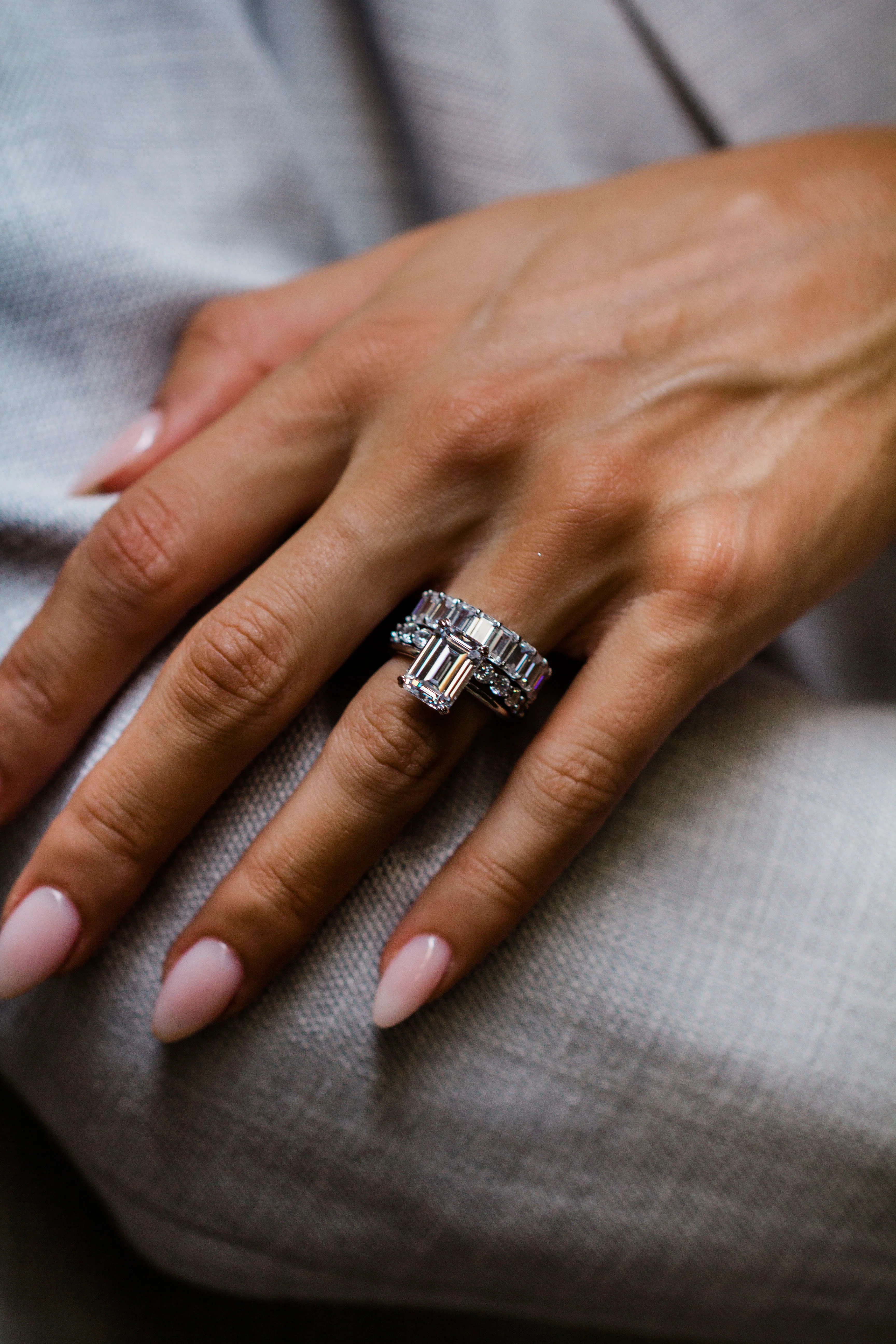 The Tatum Ring (3.5 Carat, Emerald Cut) - Image 4
