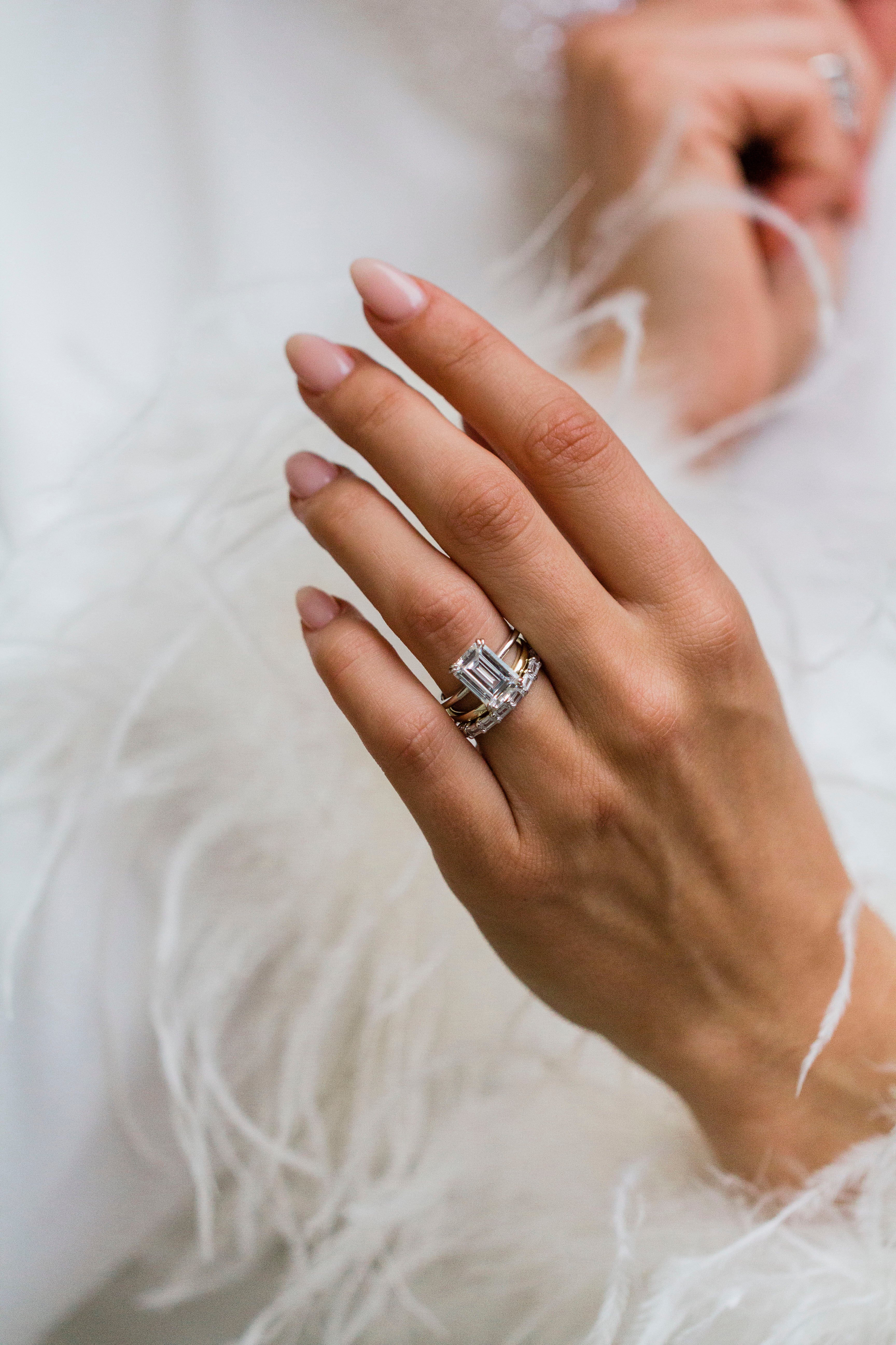 The Tatum Ring (3.5 Carat, Emerald Cut) - Image 6