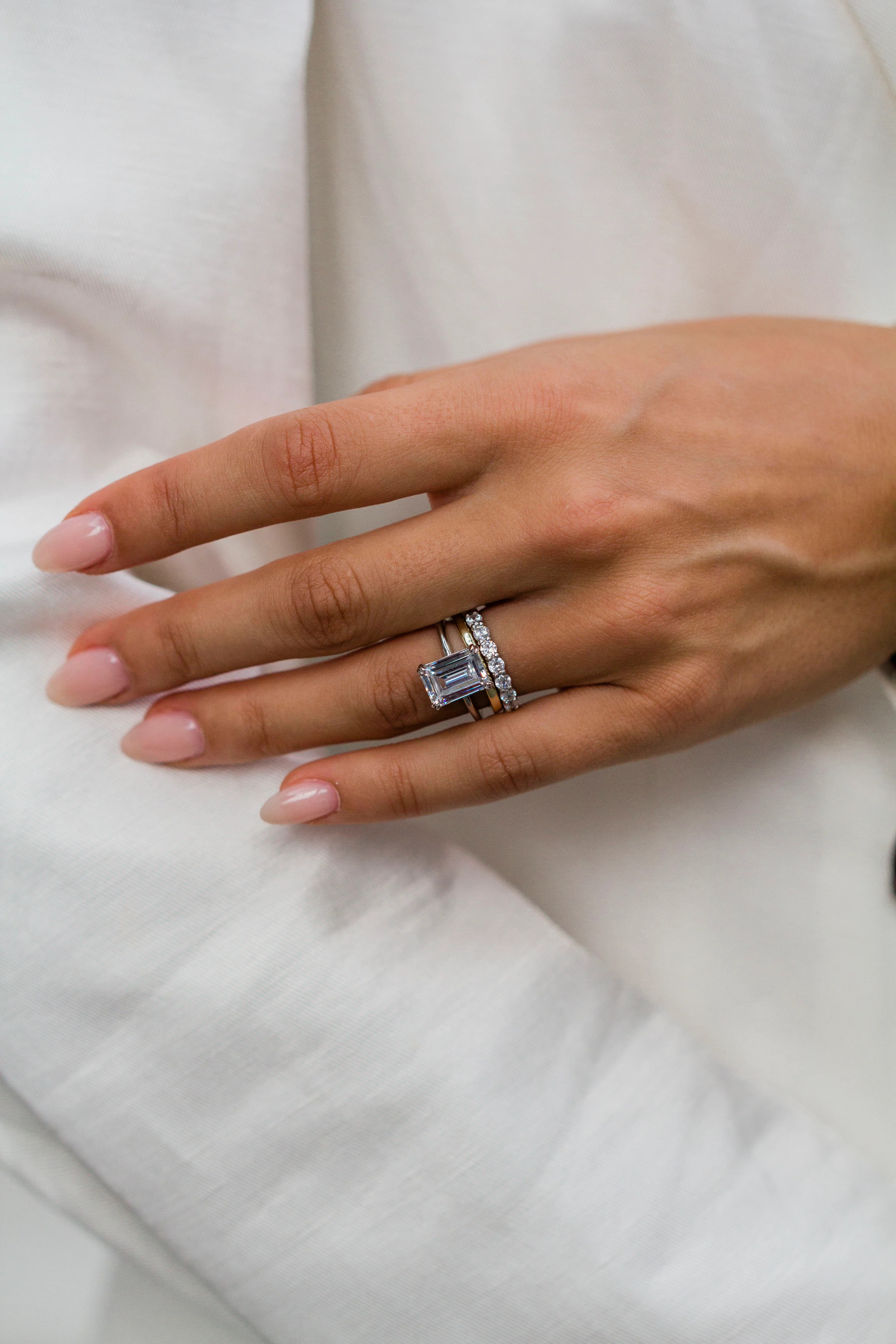 The Tatum Ring (3.5 Carat, Emerald Cut) - Image 8