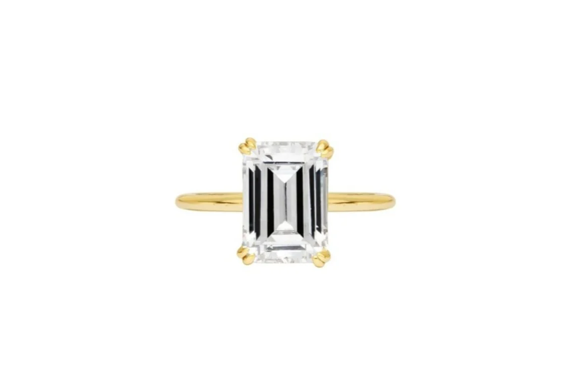 The Tatum Ring (3.5 Carat, Emerald Cut) - Image 4